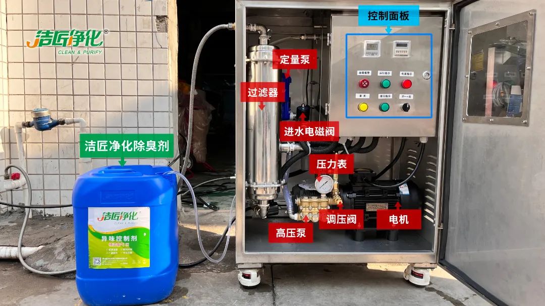 全面認識高壓噴霧除臭設備，安裝、調試、應用一站式除臭治理！
